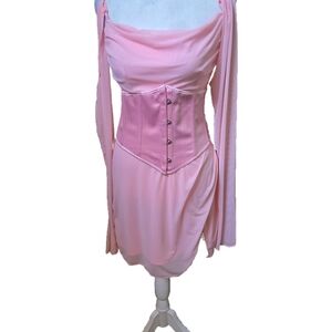 Pink Corset Dress